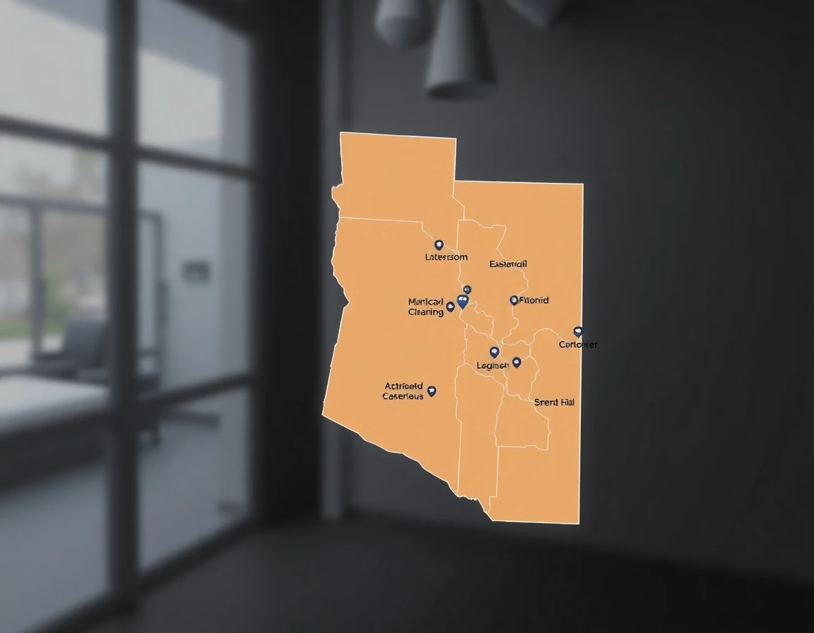 Air Duct Cleaning Service Areas Map