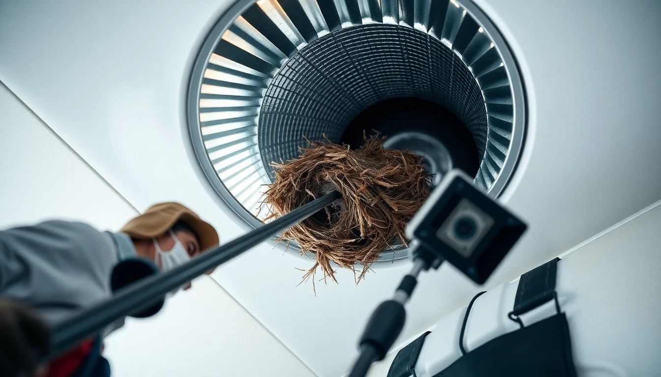 Dryer Vent Bird Nest Removal